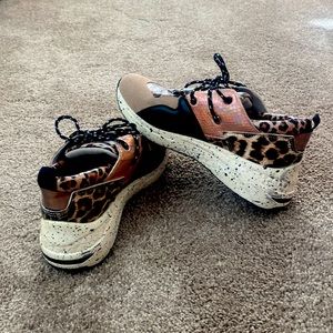 Leopard and Fun Sneakers